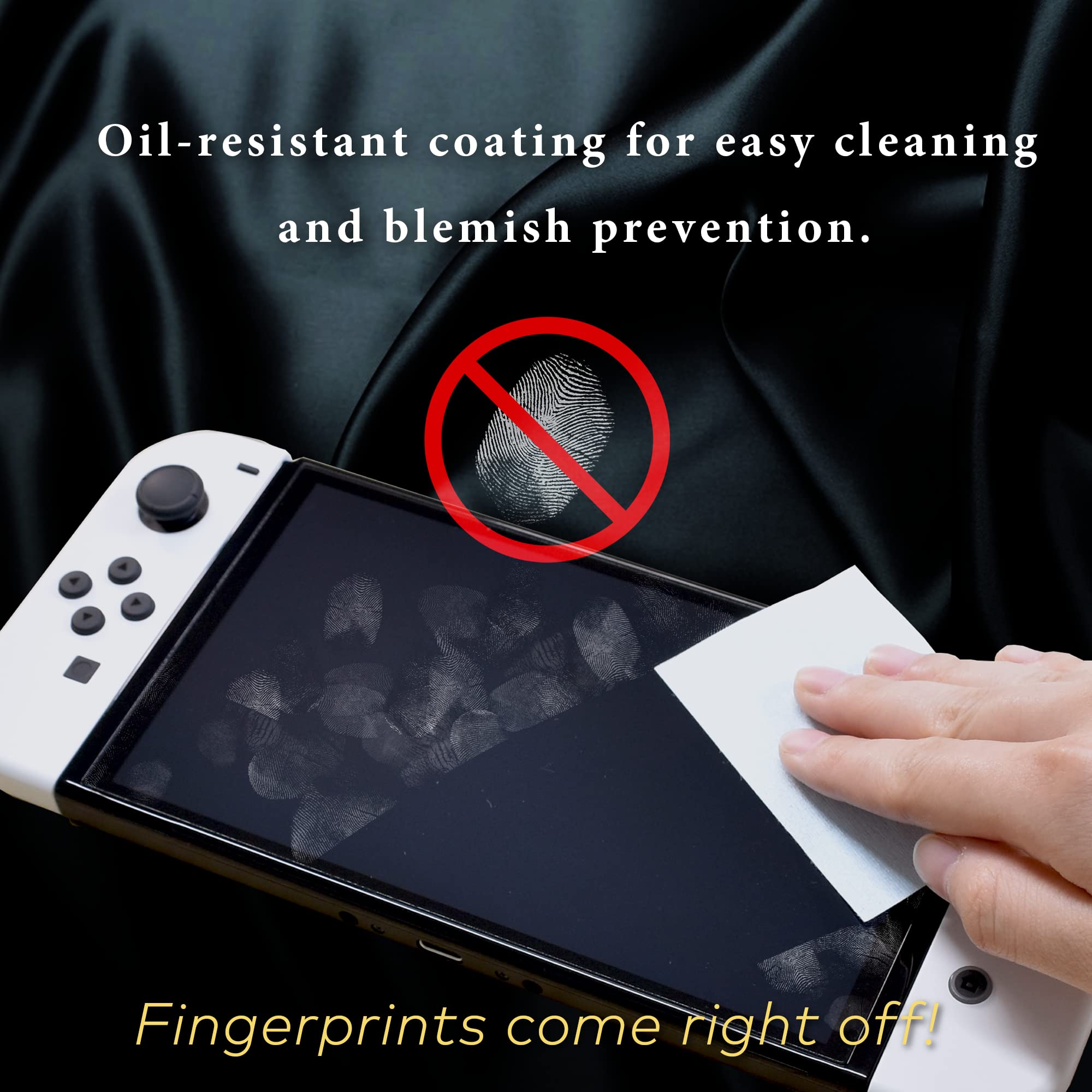 Protecteur d'écran antireflet (Nintendo Switch - Modèle OLED) Protecteur d'écran antireflet (Nintendo Switch - Modèle OLED)